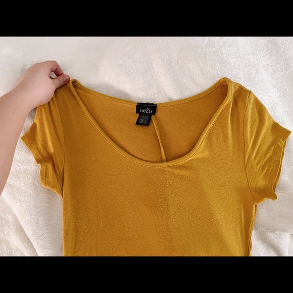 ☼ midi yellow dress - Picture 3 of 4